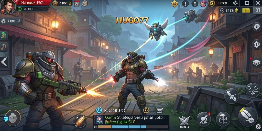 Tampilan menarik dari gameplay HUGO77 yang penuh strategi.