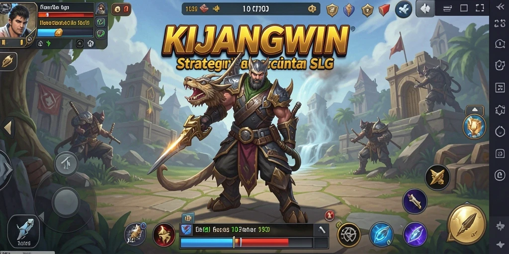 Tangkapan layar KIJANGWIN menunjukkan aksi strategis dalam gameplay.
