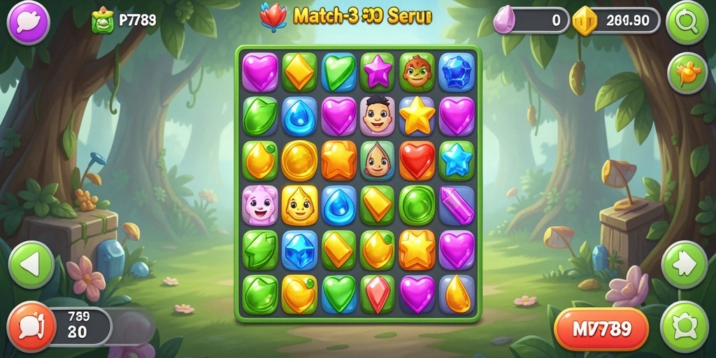 Tampilan gameplay MVP789 yang menarik dan penuh warna.