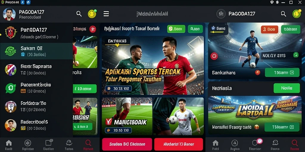 Tangkapan layar PAGODA127 menampilkan antarmuka taruhan yang menarik.