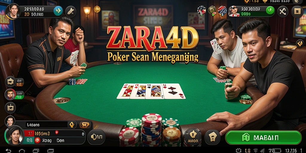 Tampilan gameplay ZARA4D yang menegangkan dan menarik perhatian.