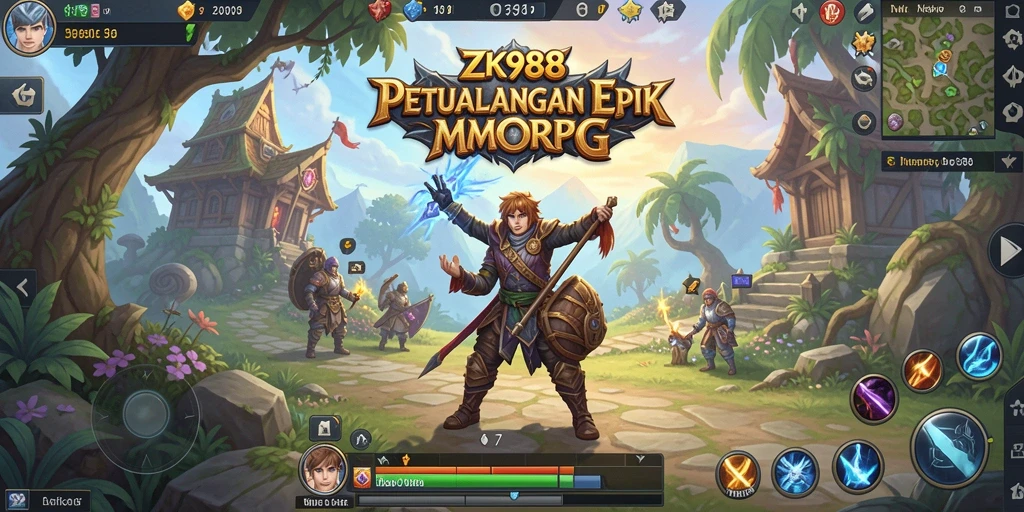 Tampilan aksi seru dalam petualangan ZK988 yang menegangkan.